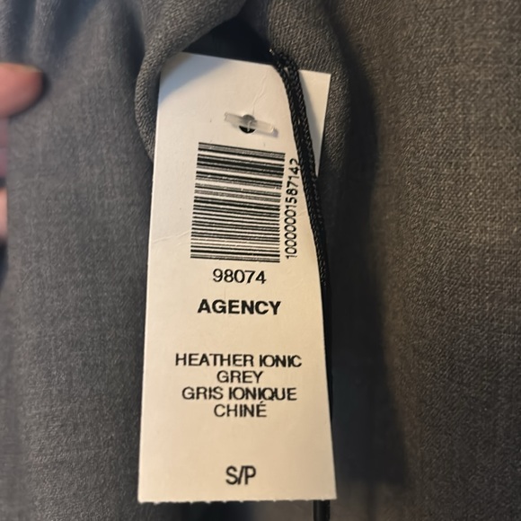 Babaton Agency Heather Ionic Grey Blazer - Picture 6 of 6